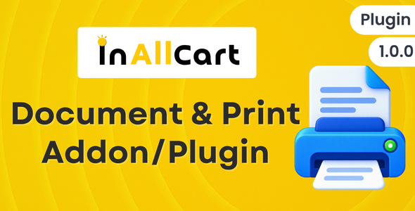 Document & Print Services Module for InAllCart Cover Image