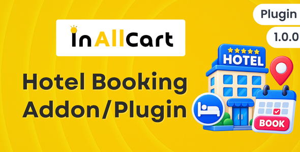 Hotel Booking & Reservation Management Module for InAllCart Cover Image