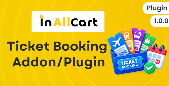 Ticket Booking & Reservation Management Module for InAllCart Cover Image
