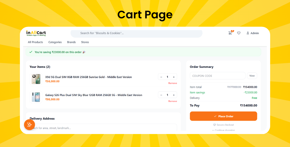 Website Builder Addon Plugin - InAllCart Screenshot 7